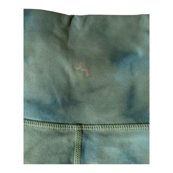 JoyLab Leggings Womens Medium Seafoam Green Tie Dye Stretch Pull On Yoga Gym - Picture 3 of 7